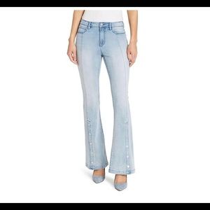 High Rise Flair 22W Denim Stretch SkinnyGirl Jean